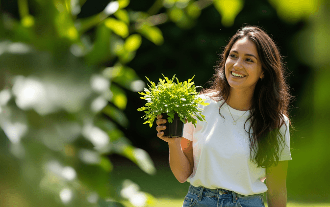 Beautiful plants collection